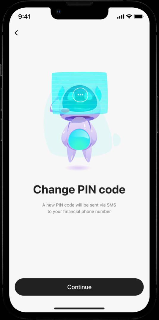 Сброс PIN-кода